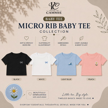 Micro Rib Baby Tee