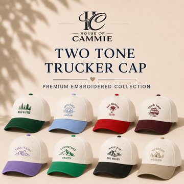 Two Tone Trucker Caps